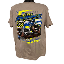 Load image into Gallery viewer, SALE 2B American Flag Tee - Slate
