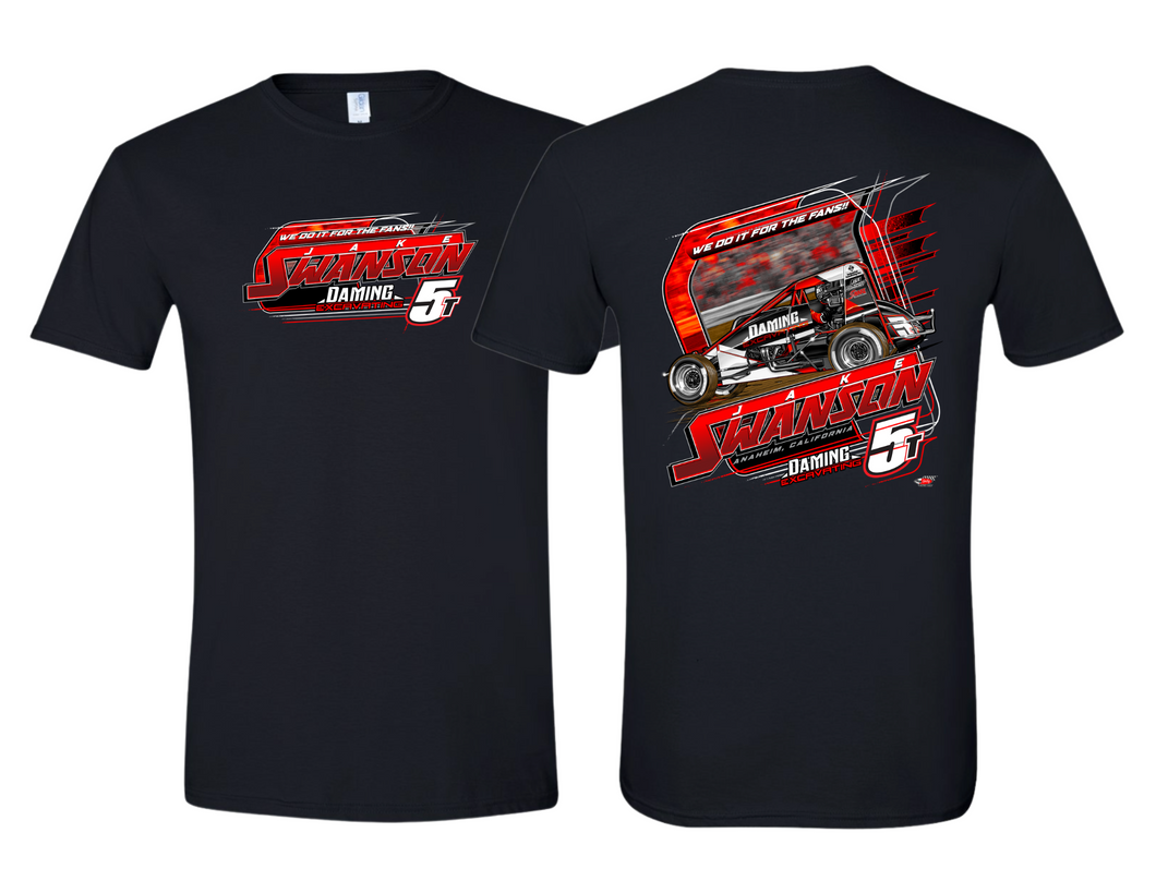 5T - For the Fans Tee - Black