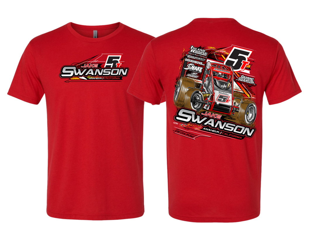 5T DMS Tee - Red