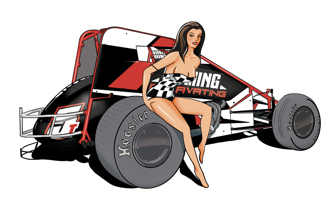 Decal - 5T Pinup Girl