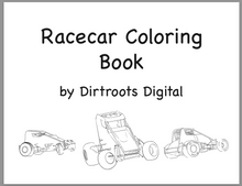 Load image into Gallery viewer, Racecar Coloring Book
